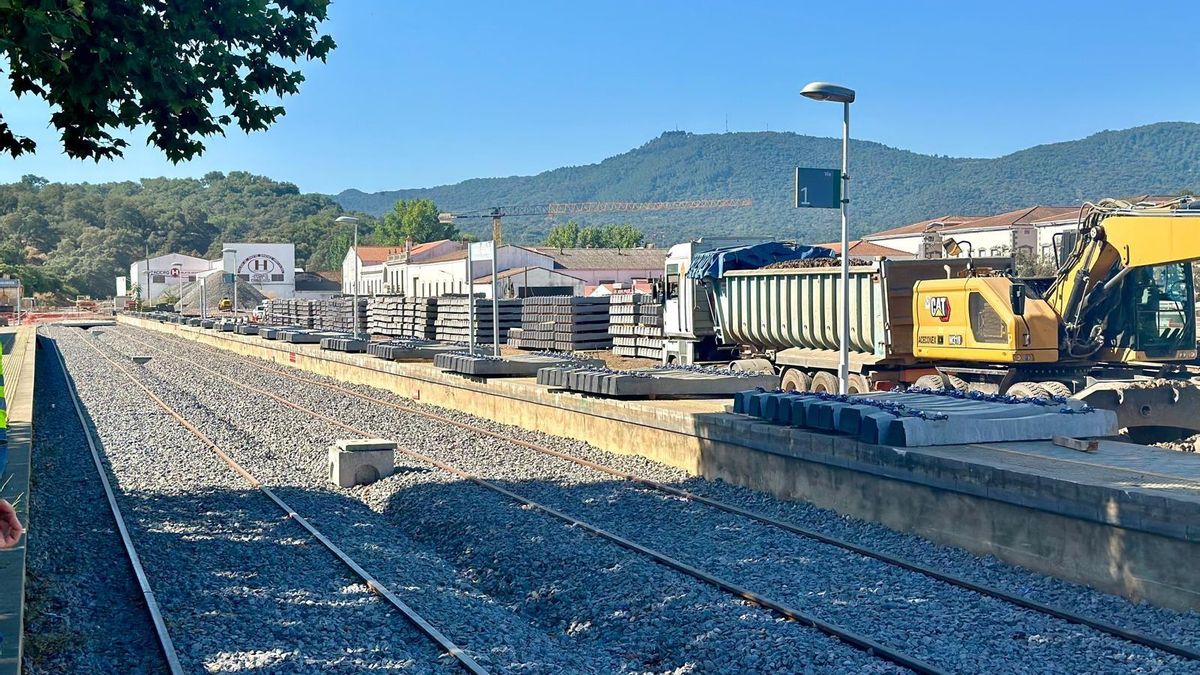 Se está actuando también en estaciones como esta de Jabugo (Huelva)