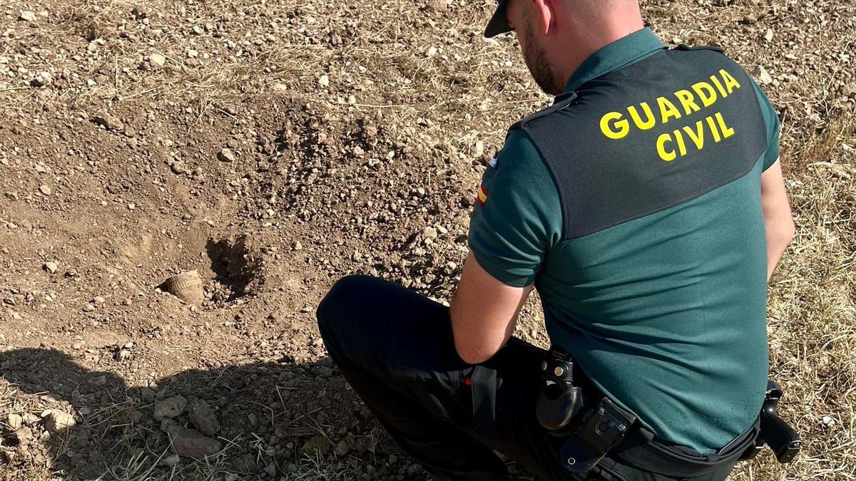 Desactivado un proyectil de la Guerra Civil localizado en Trijueque