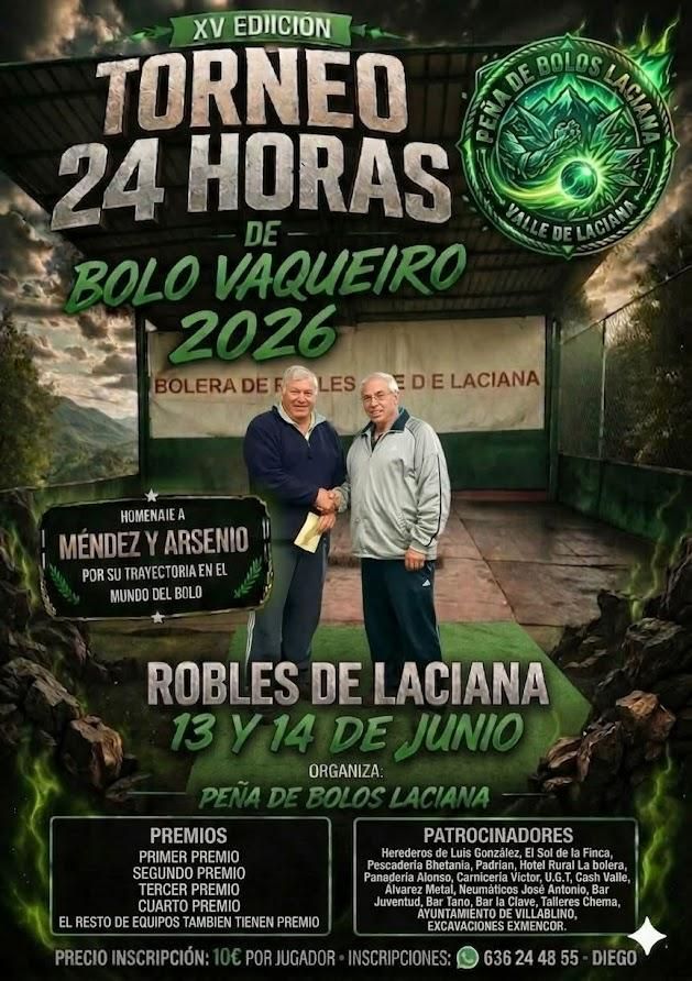 Torneo 24 horas de Bolo Vaqueiro.