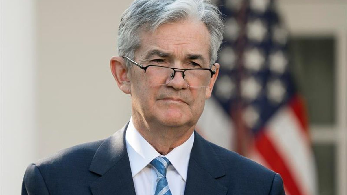 El presidente de la Reserva Federal, Jerome Powell.