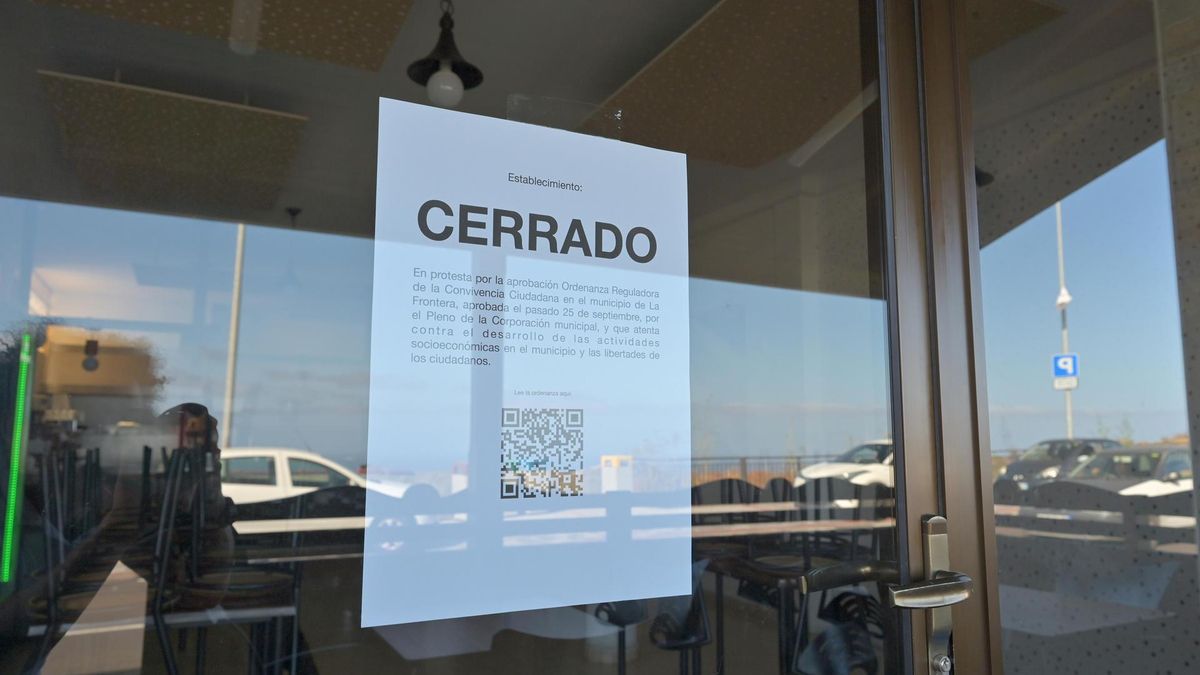 Bares y restaurantes de La Frontera, cerrados en protesta por la ordenanza de convivencia