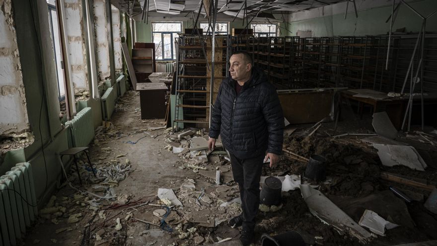 Andriy Vasilyovich, profesor de educación física en el colegio de Balaklia (Jarkov).