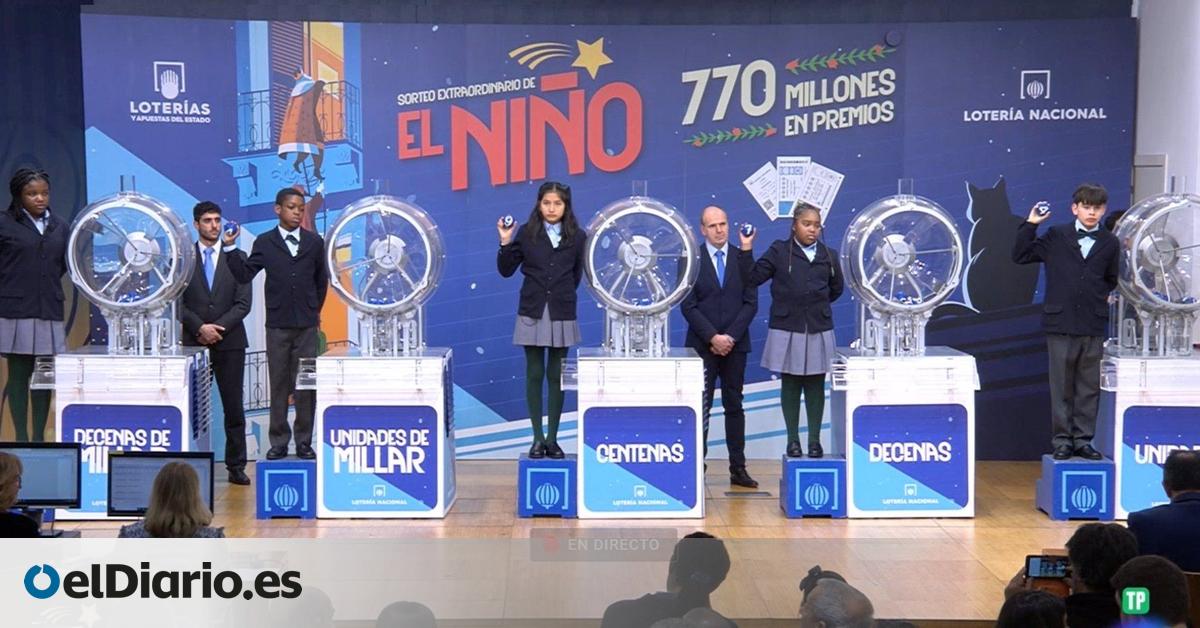 Cada canario gastará una media de 13,67 euros en décimos del Sorteo de El Niño