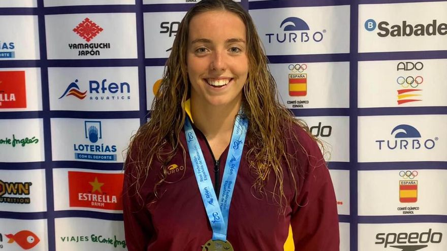 Selena Durán empieza el Campeonato de España de natación con la primera posición en la categoría Absoluta Joven en los 100 Libres