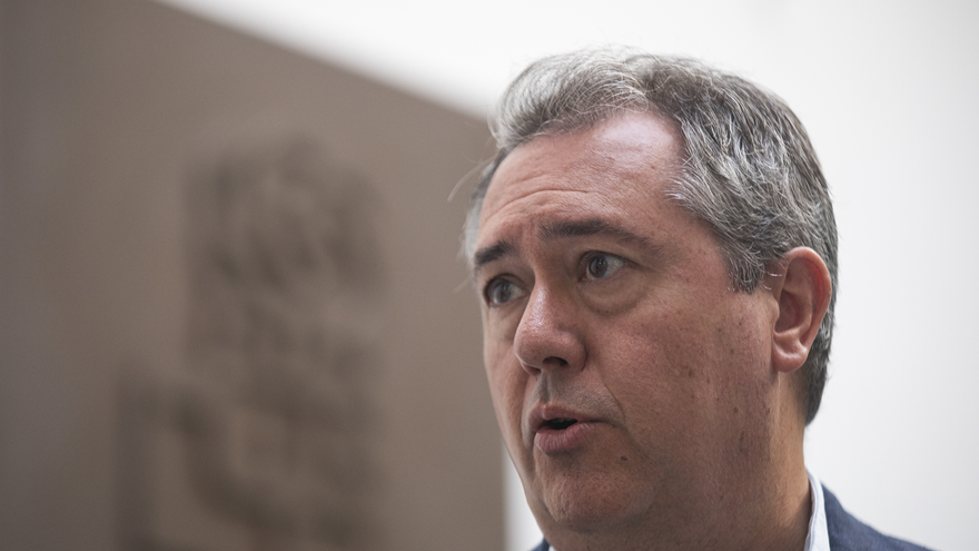 El secretario general del PSOE de Andalucía y alcalde de Sevilla, Juan Espadas, en una imagen de archivo.