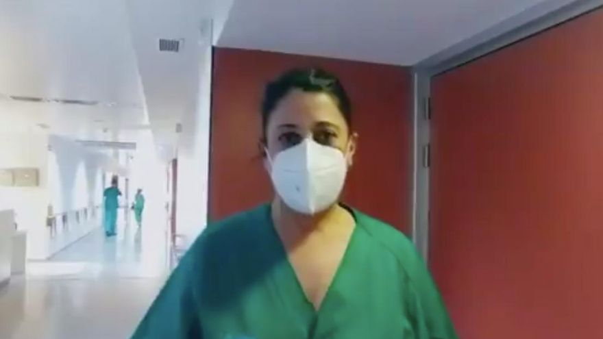 El día a día con pacientes de coronavirus contado por una enfermera del Hospital San Pedro