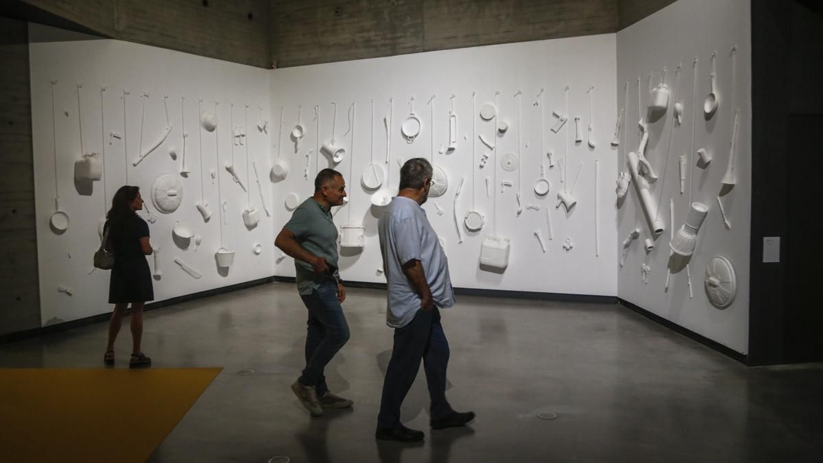 Inauguración de la exposición 'Ciudad de quién' en el C3A