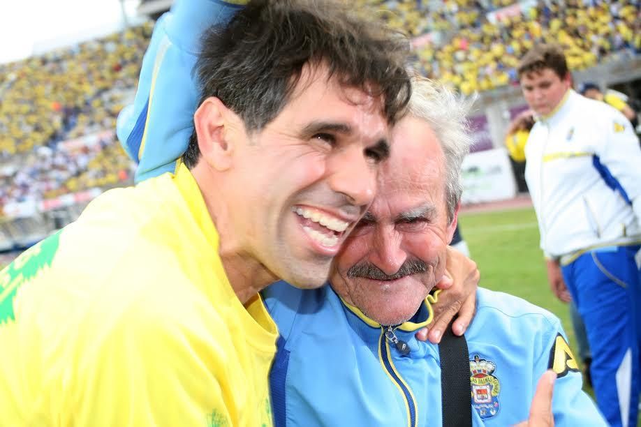 Juan Carlos Valerón.  (ALEJANDRO RAMOS)