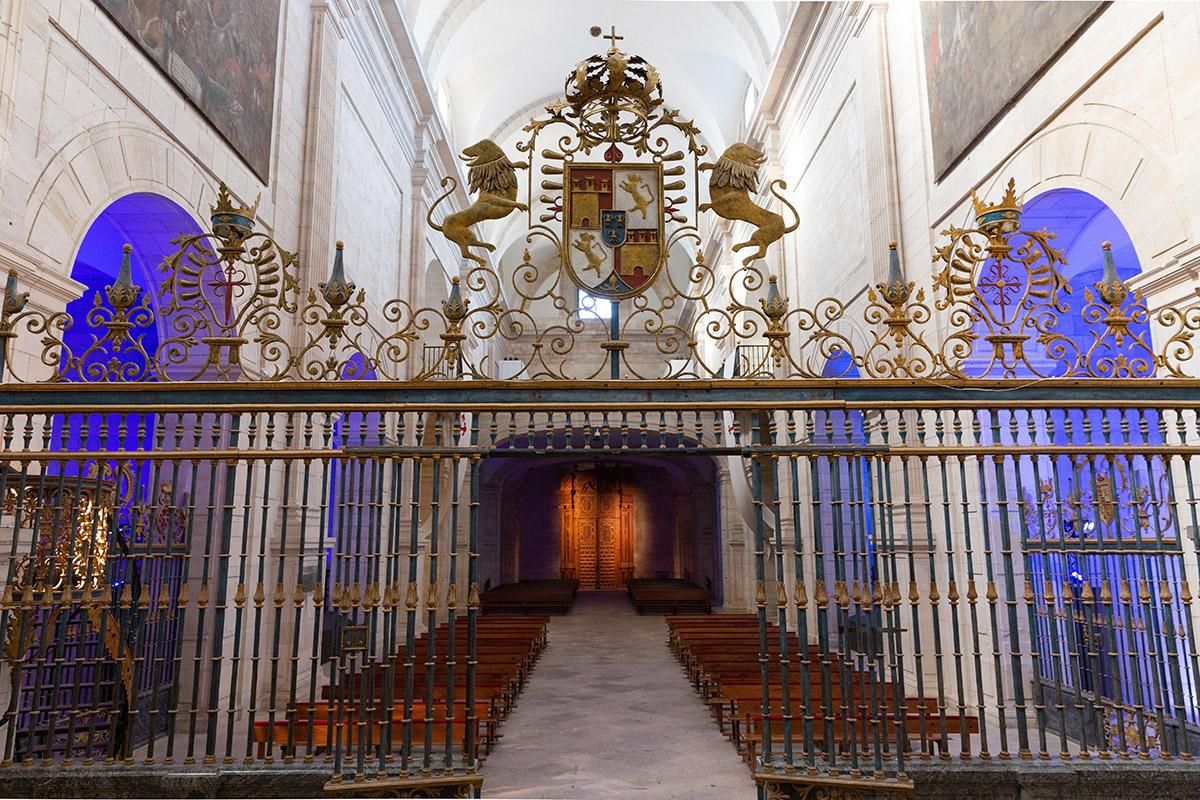 Interior de la iglesia del Monasterio de Uclés.