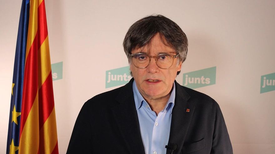 Archivo - El expresidente de la Generalitat y presidente de Junts, Carles Puigdemont. Archivo.