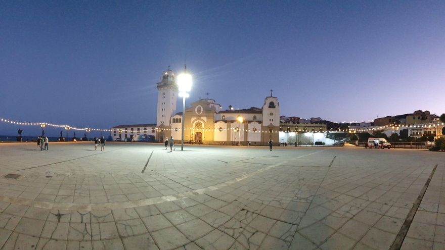 Jornada atípica en Candelaria, sin peregrinos y con cumplimiento de aforos