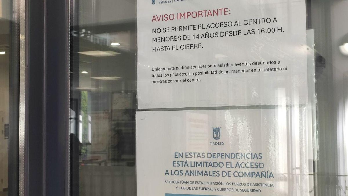 Polémica en Arganzuela por vetar a niños en un centro municipal: de "nuestros hijos no son perros" a "esto era el chiquipark"
