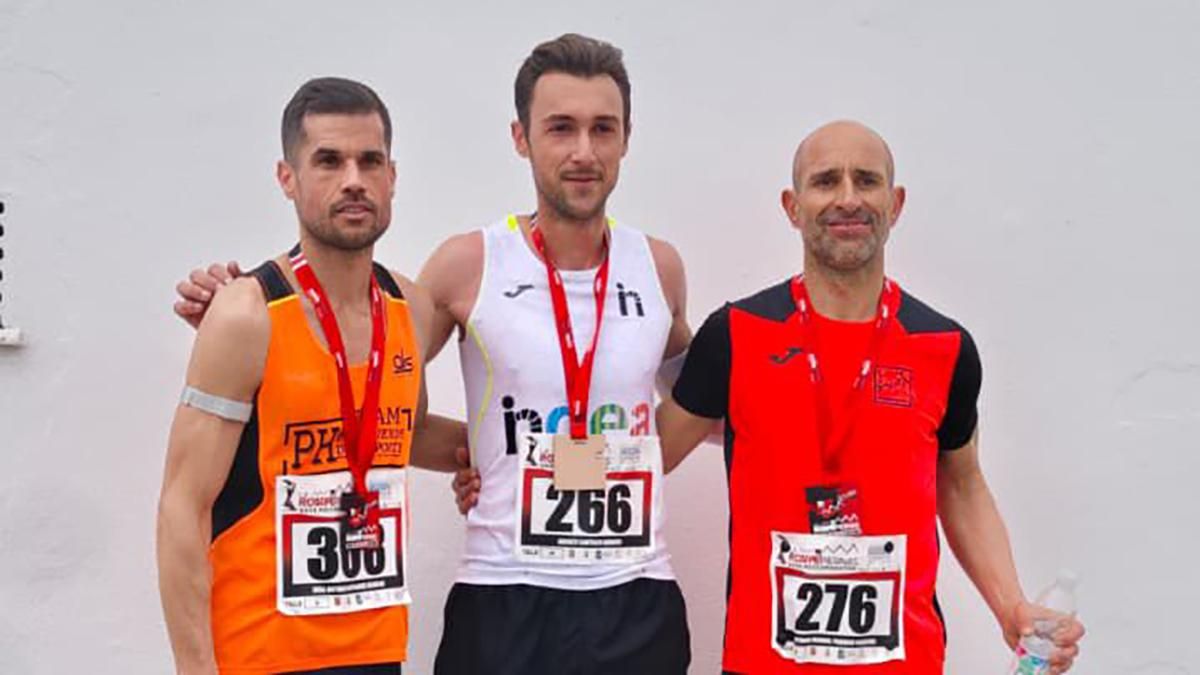 Andrés Santiago e Inma Rivera, los mejores en la Media Espiel-Belmez