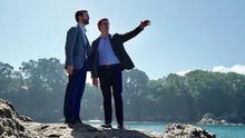 Alberto Núñez Feijóo y Pablo Casado.