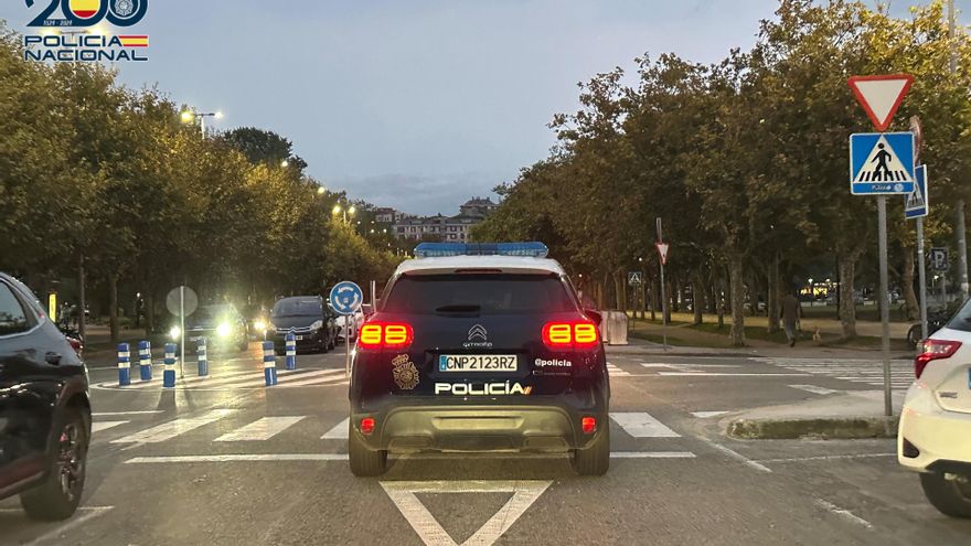 Coche de la Policía Nacional