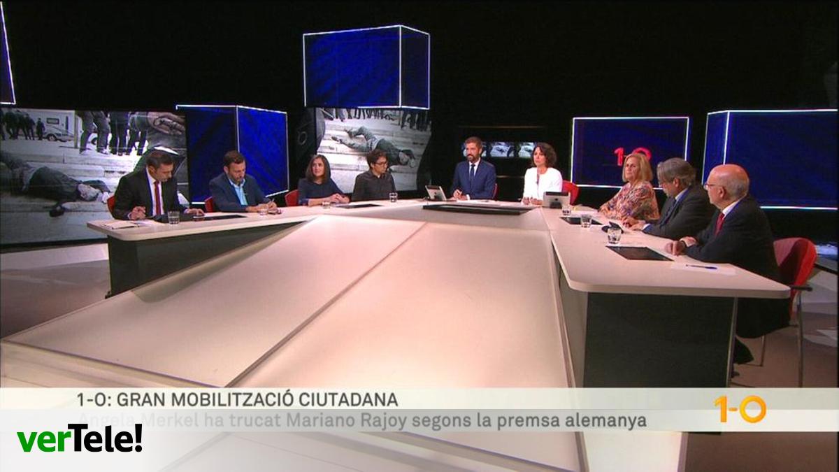 TV3 arrasa en el histórico 1-O y roza el 30% de media en el día