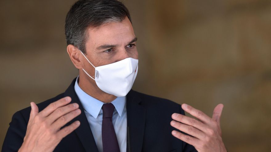 El presidente del Gobierno, Pedro Sánchez, pedirá este viernes en Atenas unidad a los líderes euromediterráneos para afrontar las negociaciones del pacto sobre migración y asilo de la Unión Europea. EFE/ Eloy Alonso