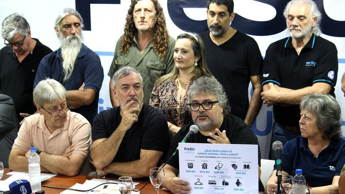 El Frente de Sindicatos Unidos se reúne con empresarios pymes “para impulsar el trabajo y la producción nacional"
