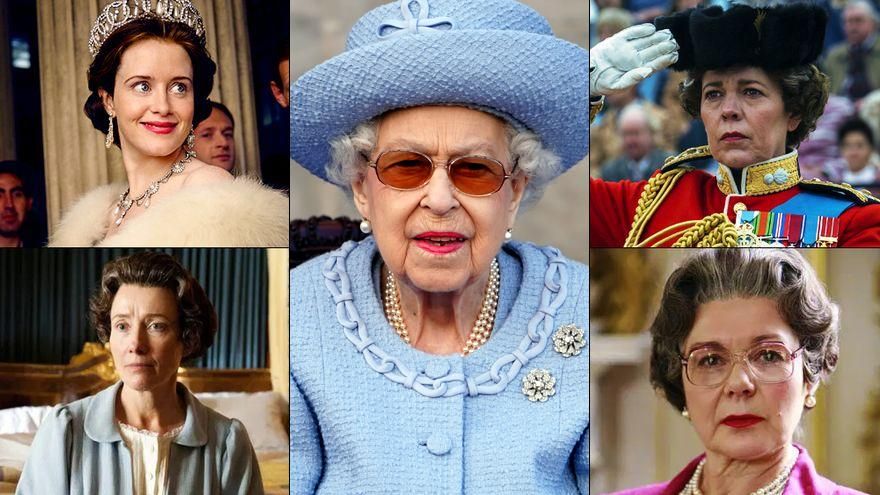 Las tres únicas series que han representado a la Reina Isabel II de Inglaterra