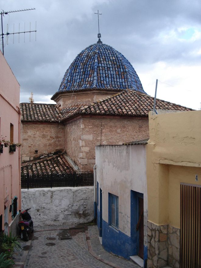 Cúpula de la Ermita de la Nueva Sangre de Sagunto.