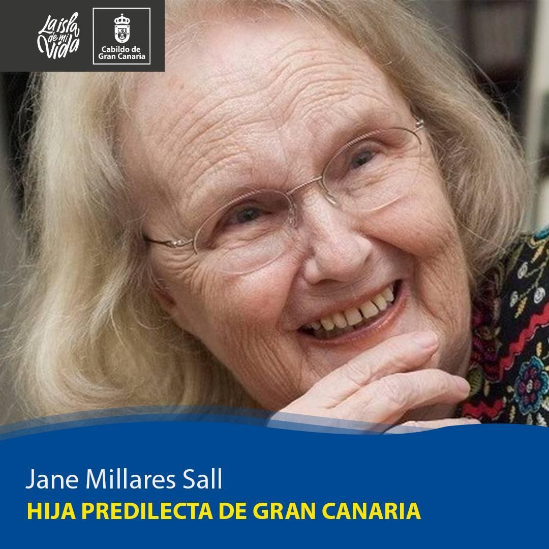Jane Millares Sall, elegido Hija Predilecta de Gran Canaria