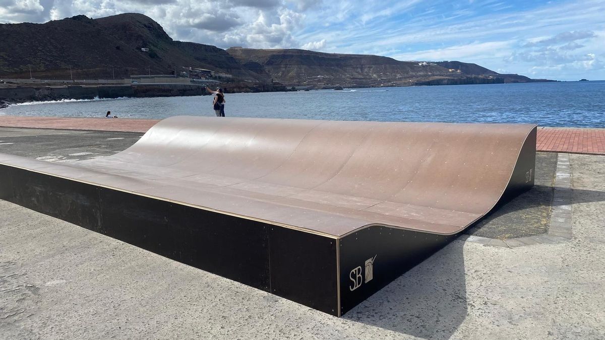 La primera rampa especializada de surfskate de Las Palmas de Gran Canaria ya está en El Rincón