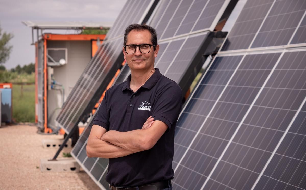 Javier Bustos, director general de GFM Fotovoltaica.