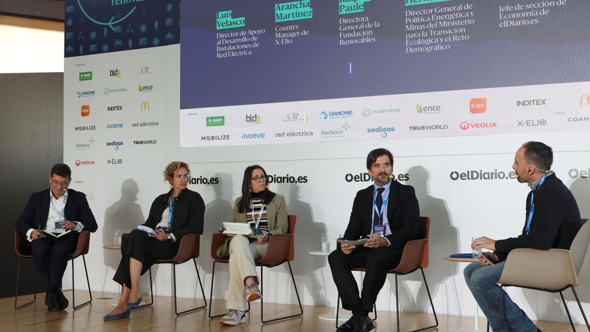 Moments from the fourth table of the IV Circular Economy Conference of elDiario.es