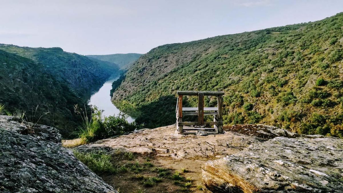 Banco Hullón en Arribes del Duero.
