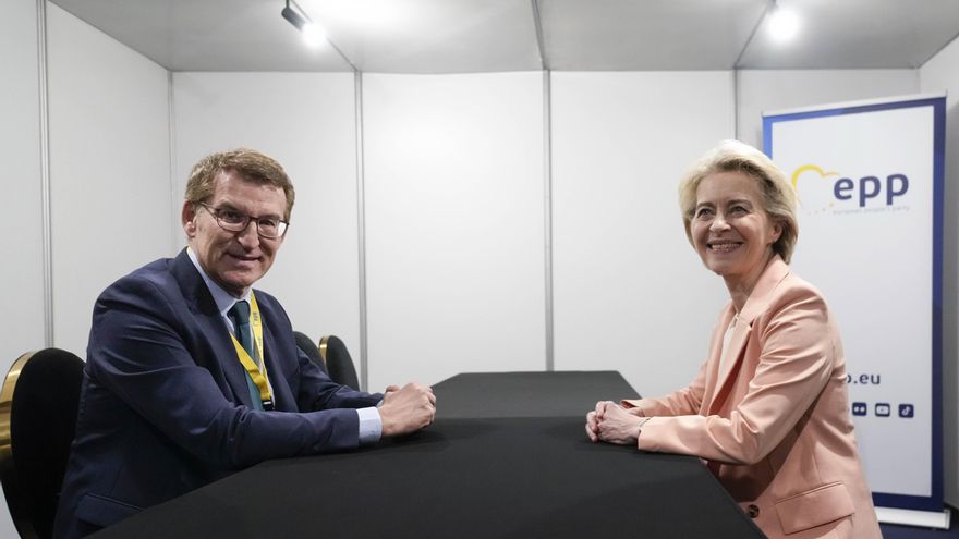 Von der Leyen ignora el SOS de Feijóo por la amnistía