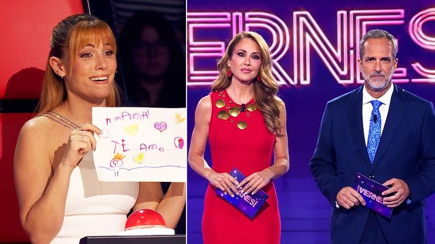 'La Voz Kids' (12.8%) estrena noche con su semifinal y planta cara a 'De Viernes' (12.2%), que tira de truco por el fútbol