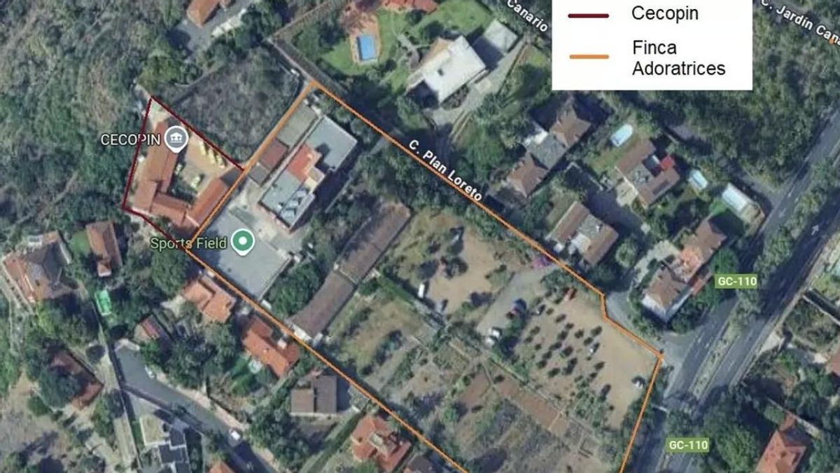 Finca de las Adoratrices vendida al Cabildo de Gran Canaria por 3,95 millones de euros en 2025