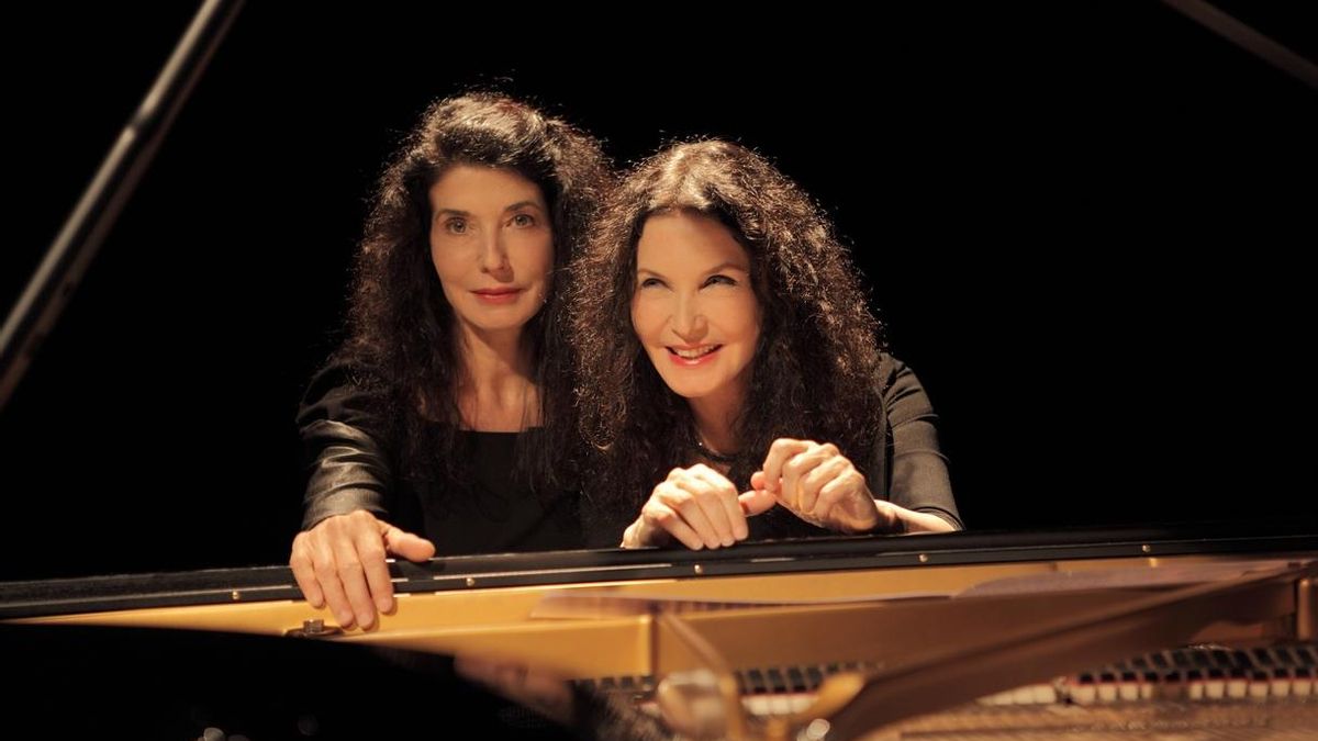 Katia y Marielle Labèque homenajean a Leornard Bernstein y Philipp Glass con recital para dos pianos y percusión