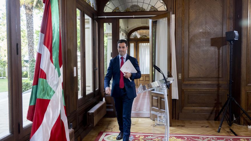 Pradales exprime el palacio de Ajuria Enea como recinto de trabajo con decenas de reuniones