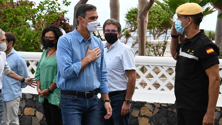 Pedro Sánchez anuncia la declaración de La Palma como zona de emergencia