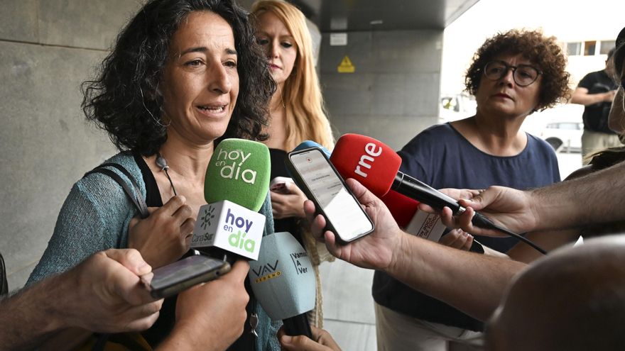 La madre del niño Gabriel acude al juzgado para declarar por las amenazas de la asesina