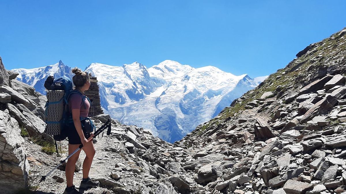 A su paso Guadalupe Muñoz quiso atravesar las zonas más naturales y montañosas.