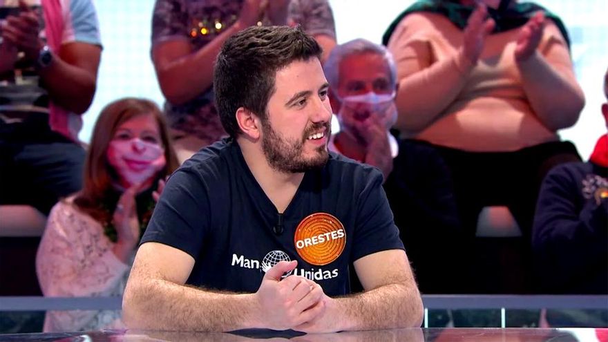 Orestes se hace centenario en 'Pasapalabra' por segunda vez: "Es indescriptible"