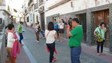 Turistas asiáticos en Mérida