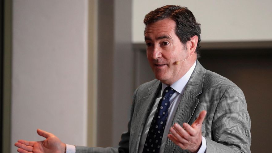 El presidente de la CEOE, Antonio Garamendi, en una fotografía de archivo. EFE/Juan Carlos Hidalgo