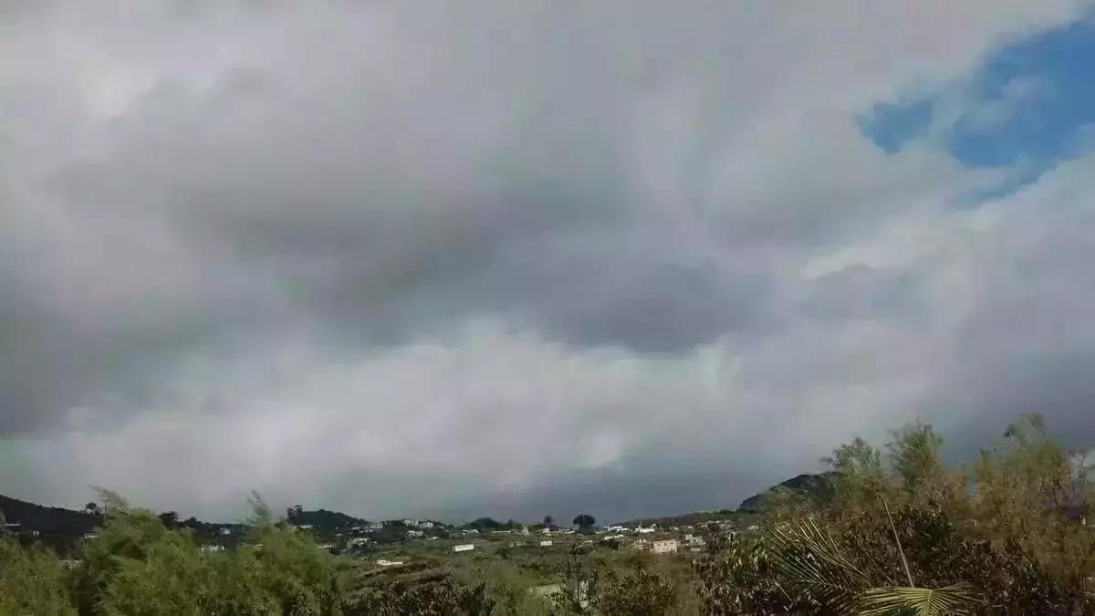 Nuboso este miércoles en el norte y este de La Palma