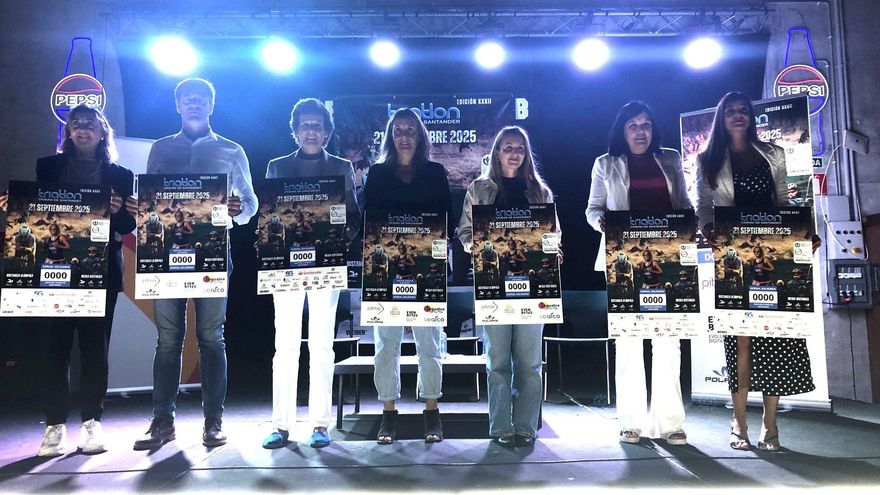 Presentación del  triatlón 'Ciudad de Santander'.