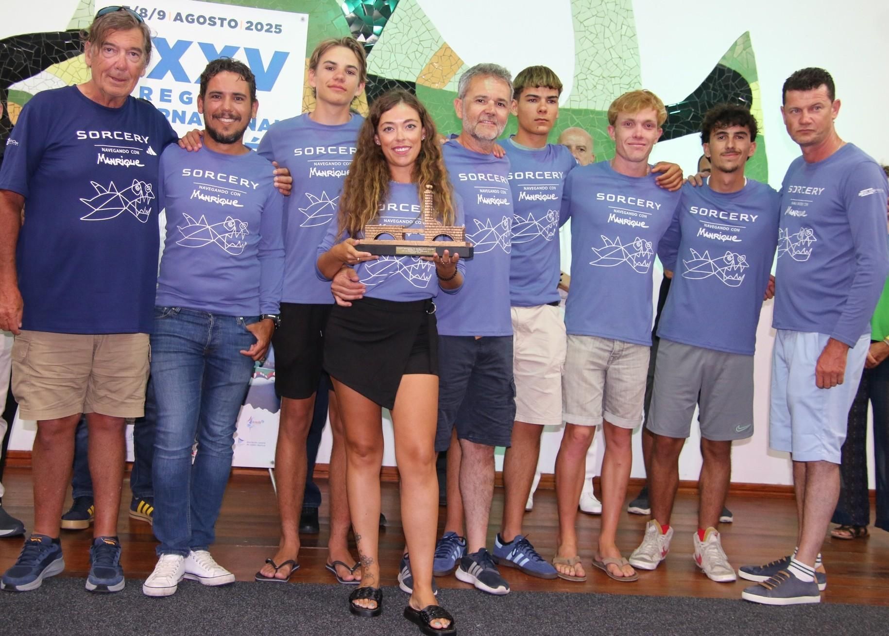 Tripulación del Sorcery.