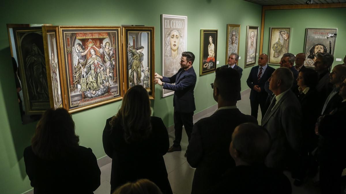 Inauguración de la exposición 'Imago Fidei' en la Fundación Cajasol