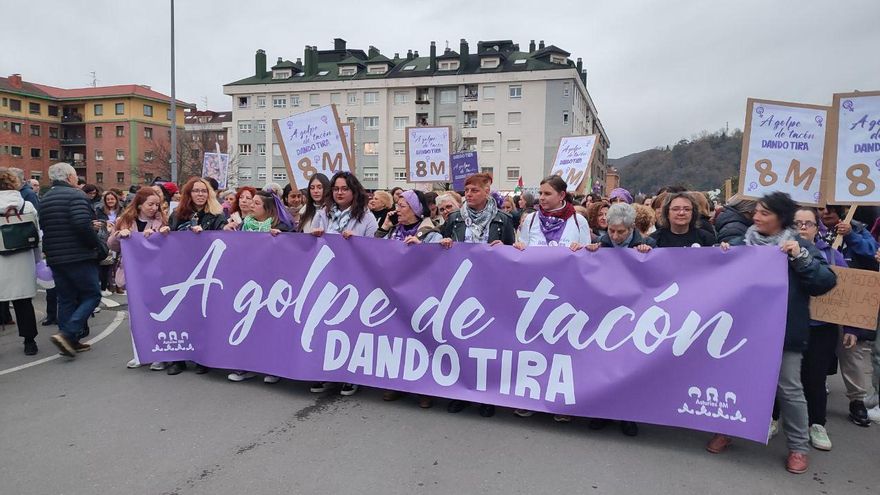 El 8M de Asturias reivindica al movimiento feminista para tener una sociedad basada en el respeto y la igualdad