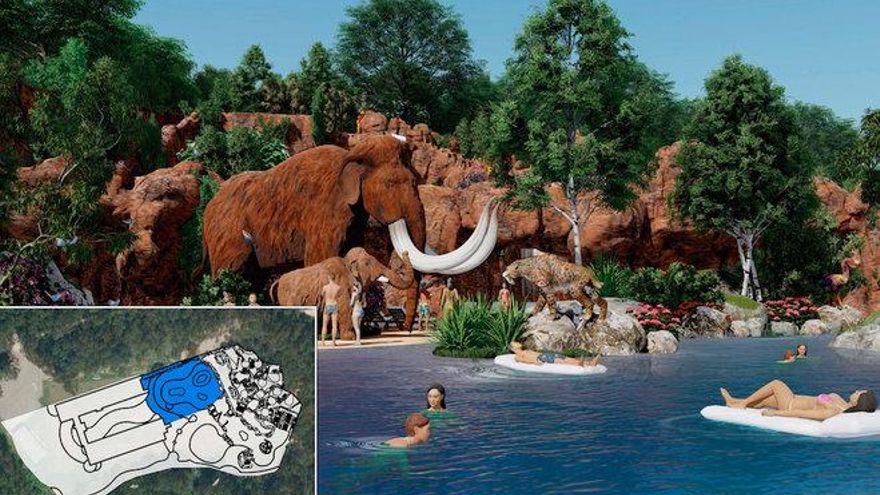 ACPT y ARCA llevan a los tribunales el "absurdo" parque acuático de Sierrallana