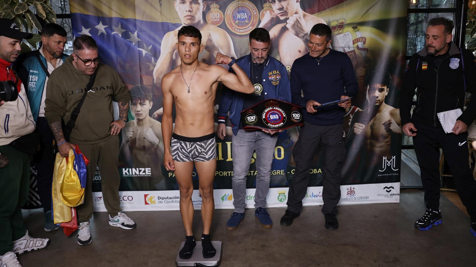 Pesaje y careo de la velada 'El Legado', con Rafa Lozano Jr como protagonista