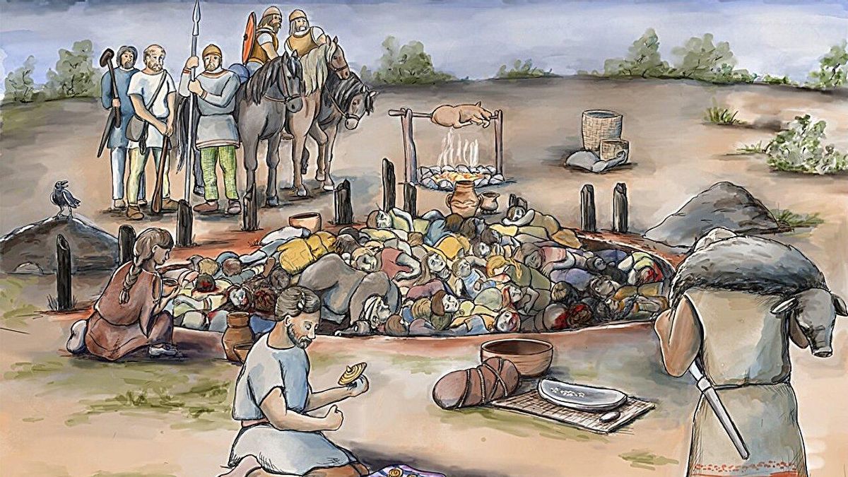 El yacimiento que desvela una matanza de mujeres y niños sin precedentes en Europa hace 2800 años