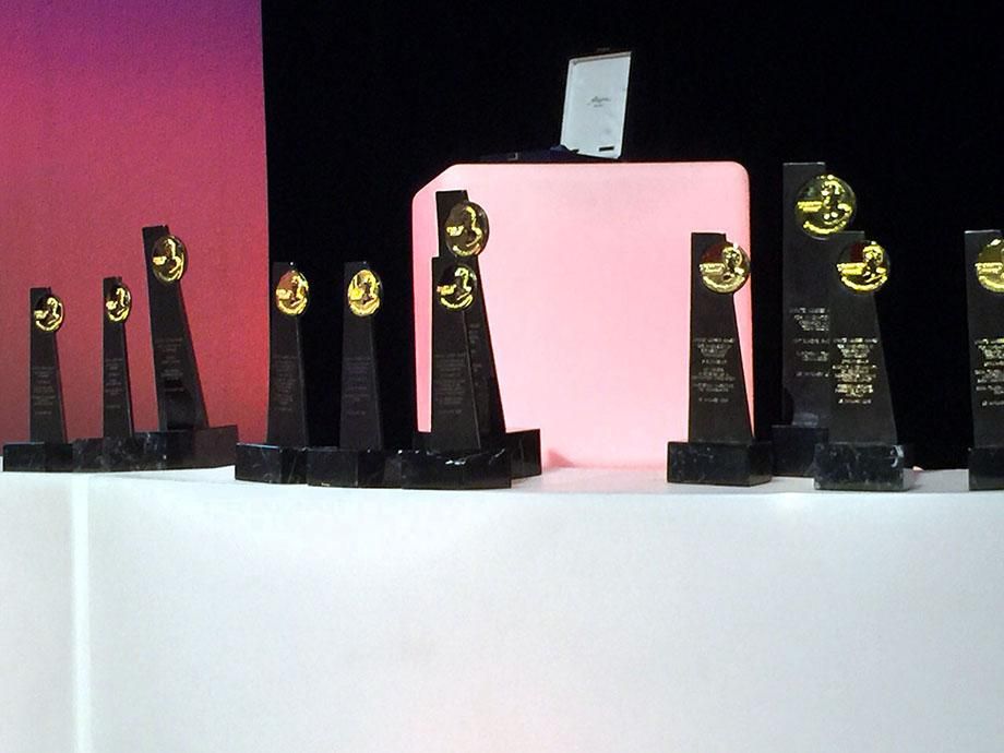 Entrega de premios de la Organización Mundial del Turismo.