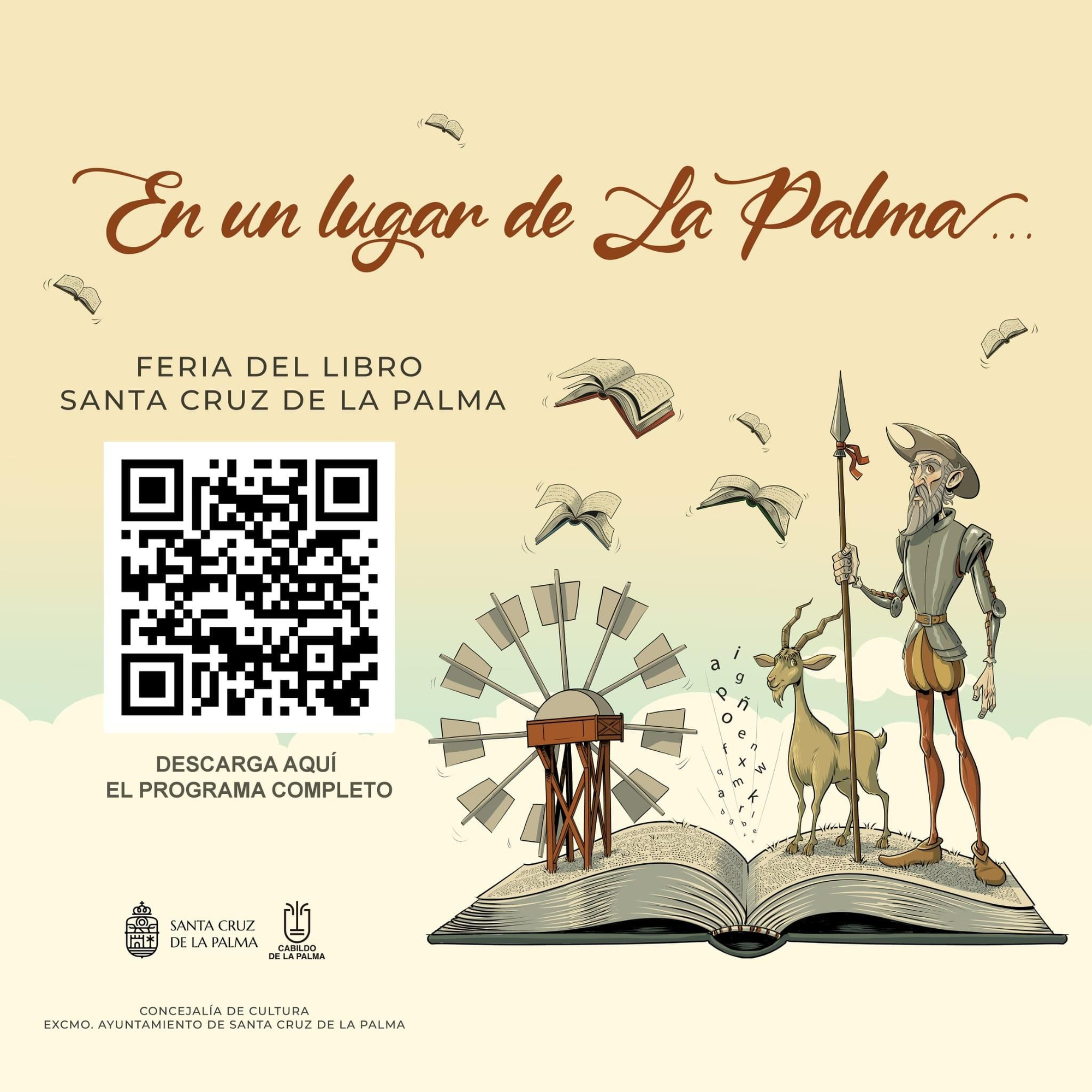 Feria del Libro de Santa Cruz de La Palma 2026. Ilustración: Nano Barbero